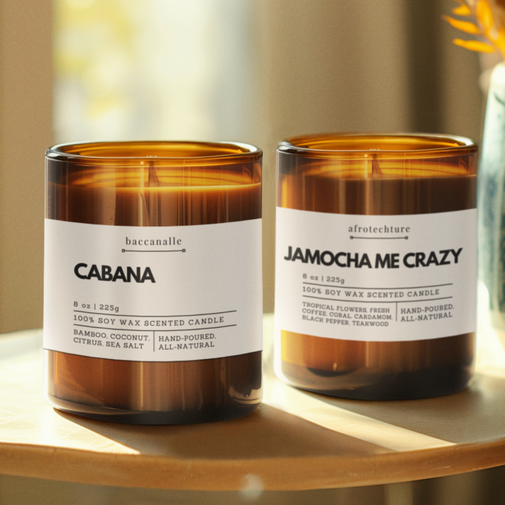 Caribbean Scents 100% Soy Wax Candles
