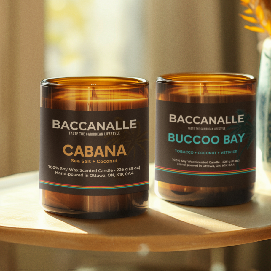 Caribbean Scents 100% Soy Wax Candles