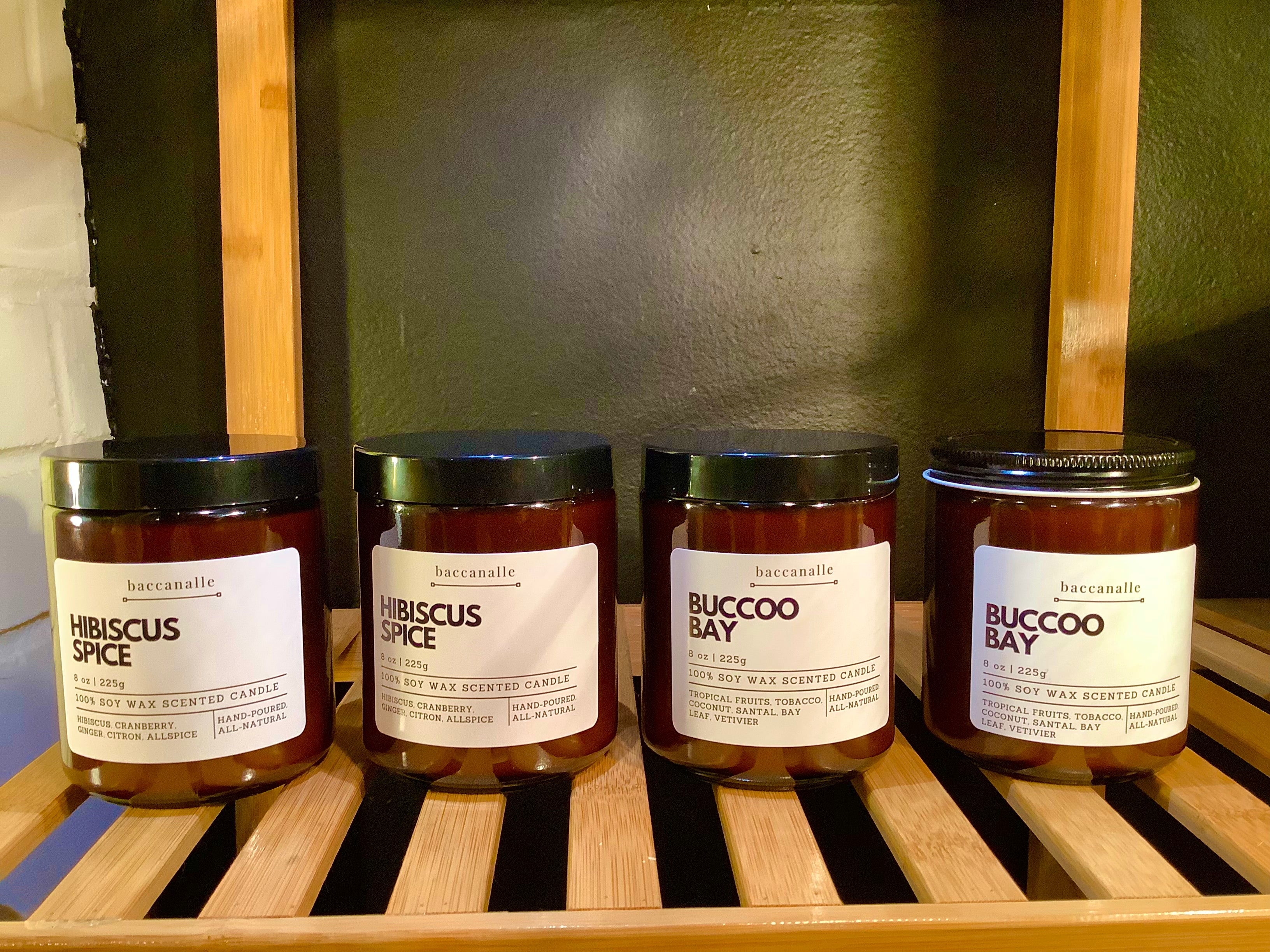 Caribbean Scents 100% Soy Wax Candles