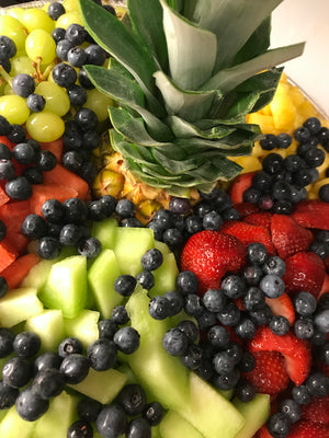 Fresh fruit platter (20 servings)