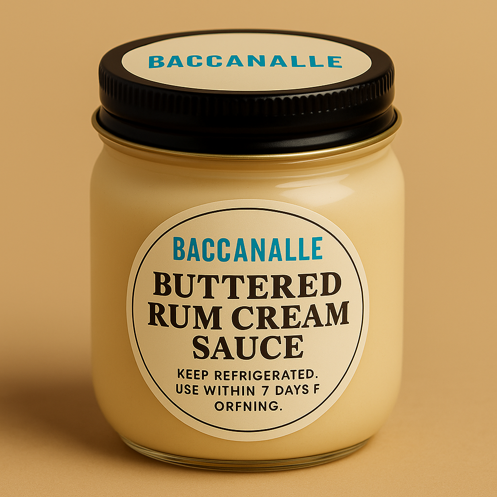 Buttered Rum Cream Sauce