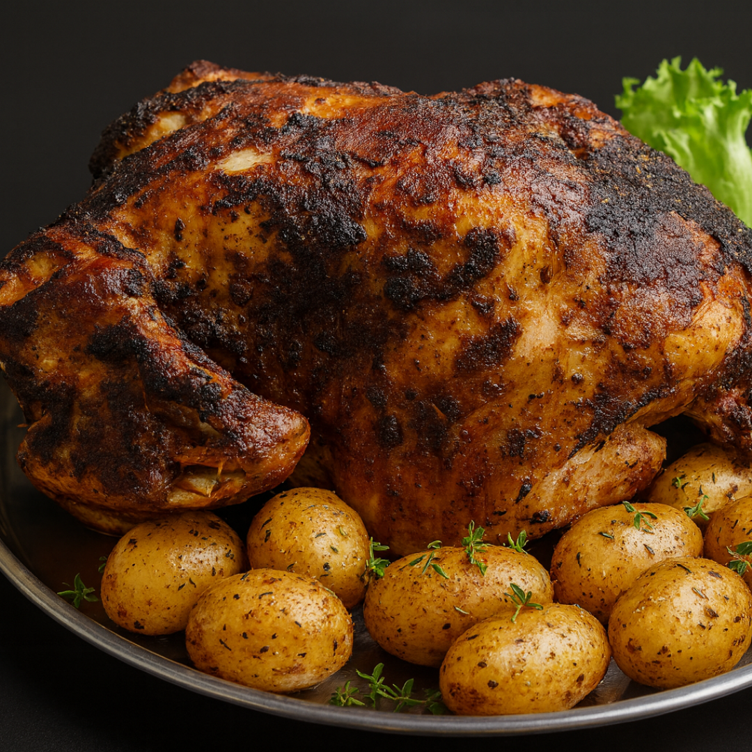 Whole Roasted Jerk-spice Turkey Dinner (Serves 8)