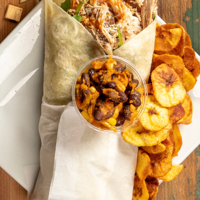 Jerk Chicken/Beechwood Veggie Wrap