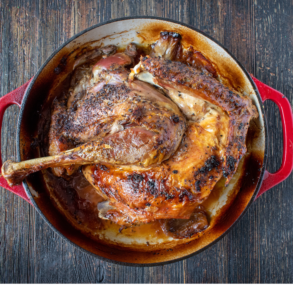 Roasted Jerk Spice Turkey Dinner (4 servings)
